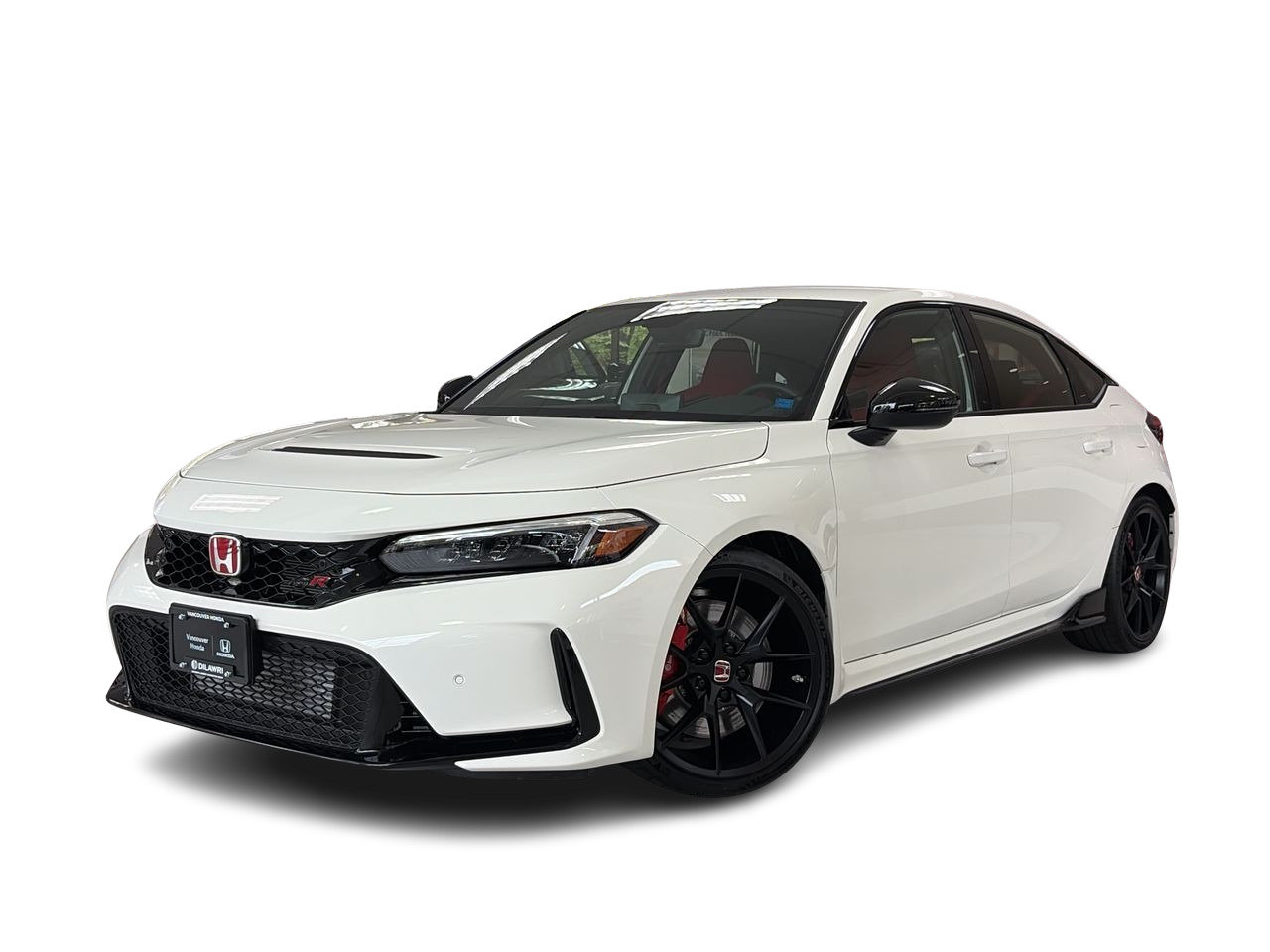 Championship White 2025 Honda Civic Type R Hatchback Front-Wheel Drive Manual