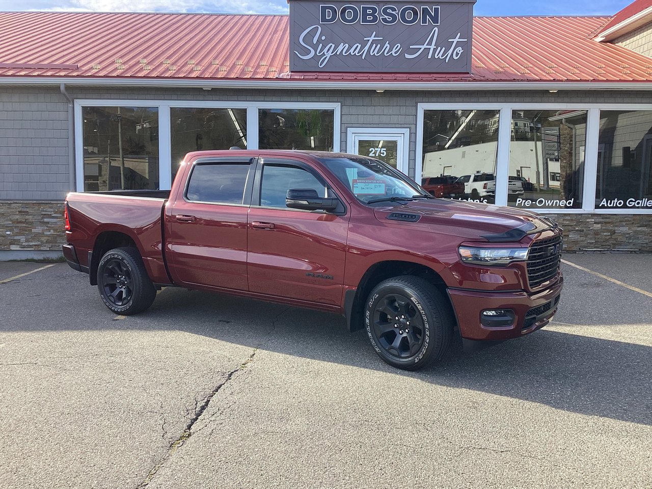 Red Pearl Coat 2025 RAM 1500 Pickup Truck Automatic