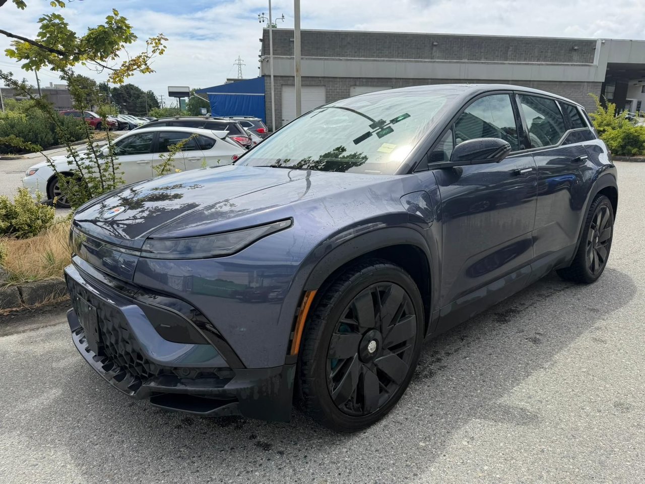 Blue 2023 Fisker Ocean SUV / Crossover All-Wheel Drive Automatic