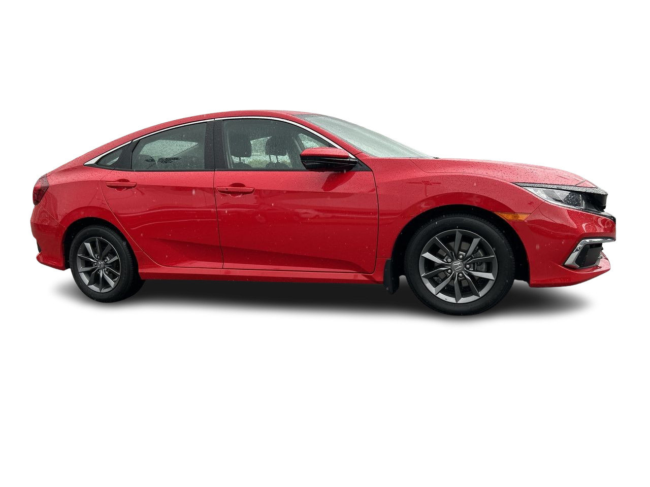 Used 2021 Rallye Red Honda Sedan EX CVT image 14