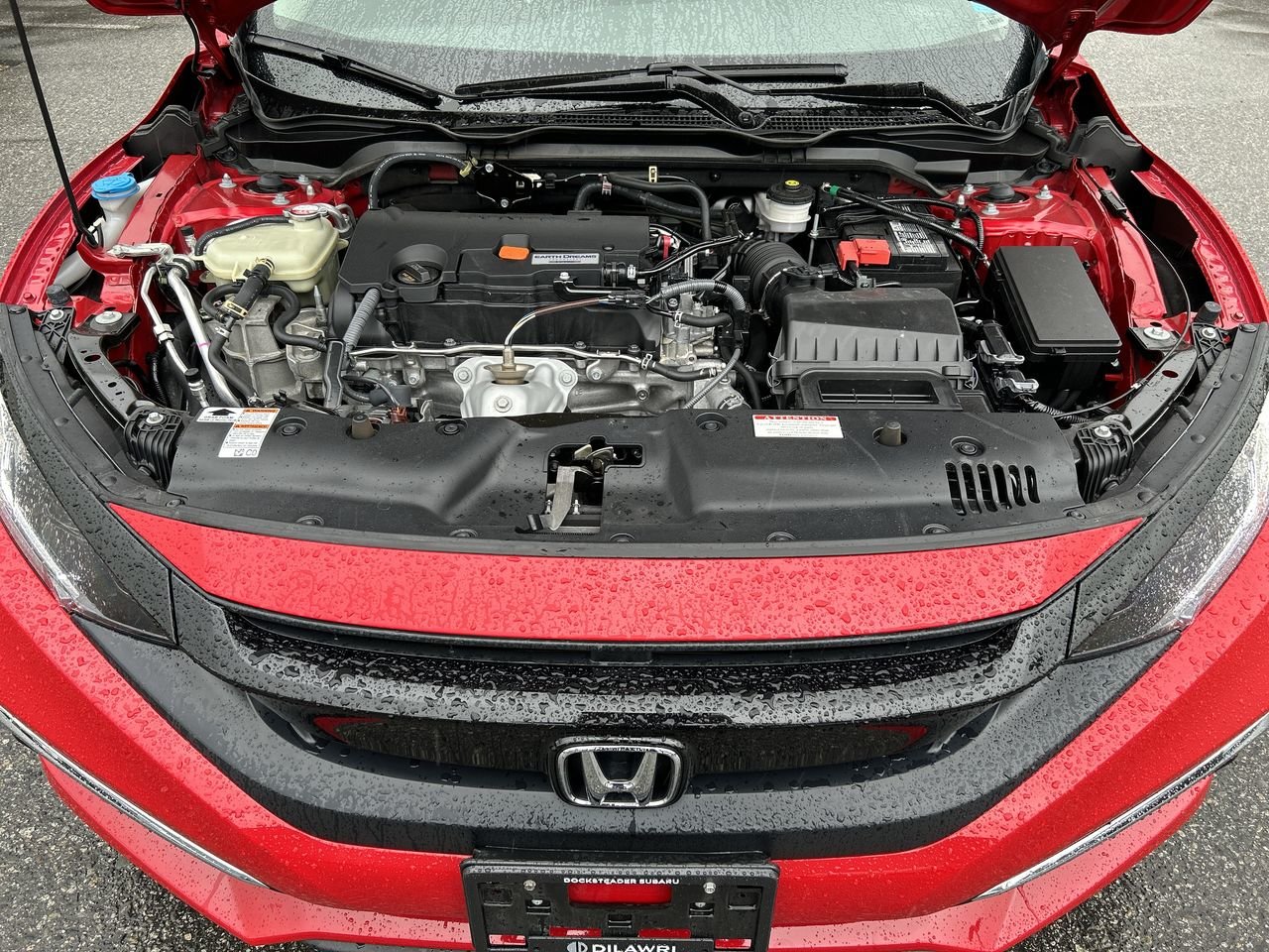 Used 2021 Rallye Red Honda Sedan EX CVT image 32