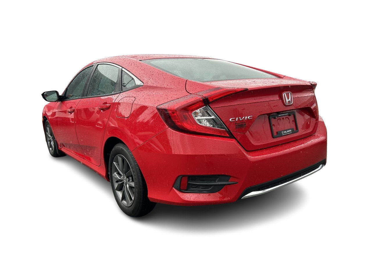 Used 2021 Rallye Red Honda Sedan EX CVT image 8