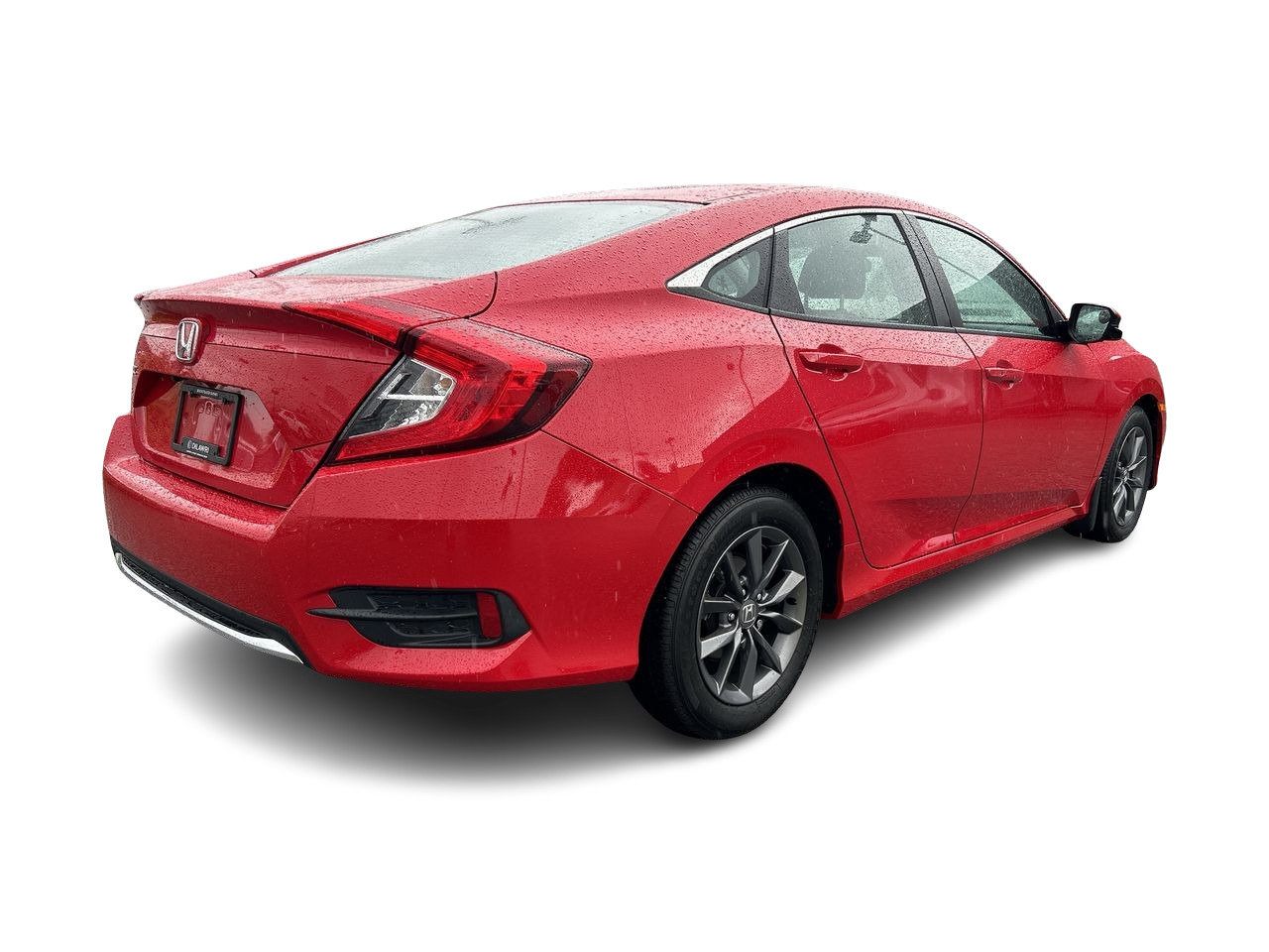 Used 2021 Rallye Red Honda Sedan EX CVT image 10