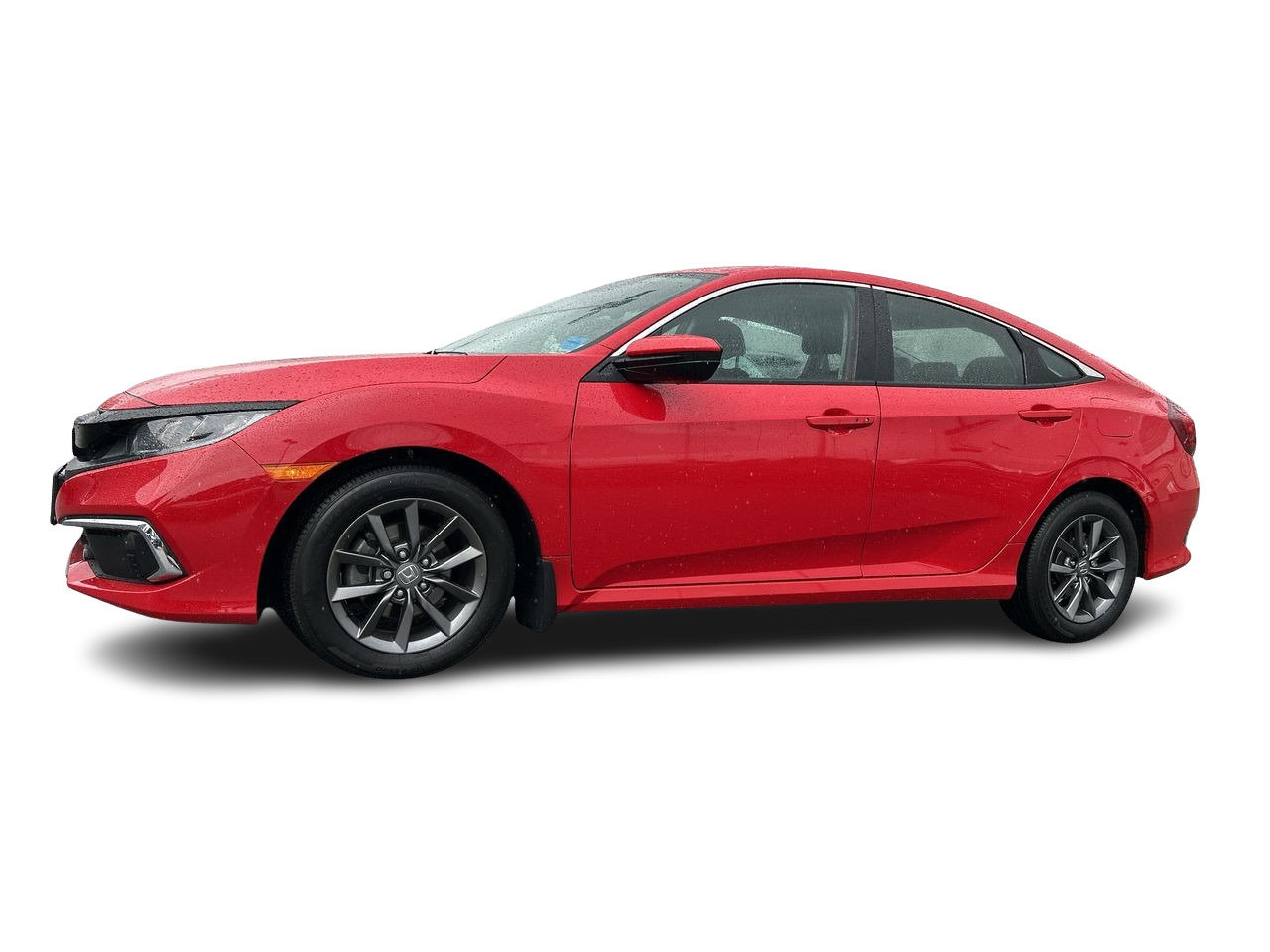 Used 2021 Rallye Red Honda Sedan EX CVT image 3