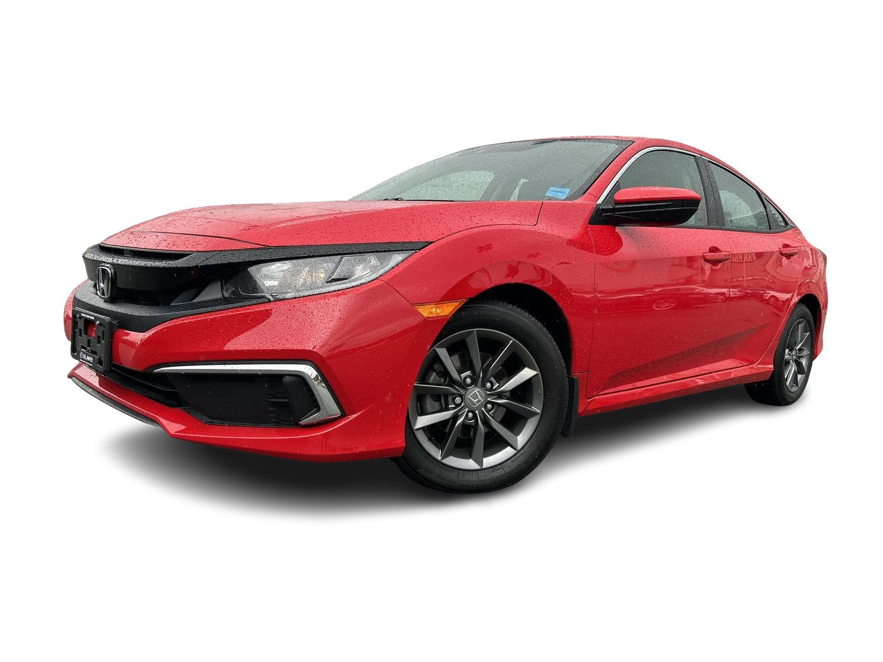 Used 2021 Rallye Red Honda Sedan EX CVT image 2