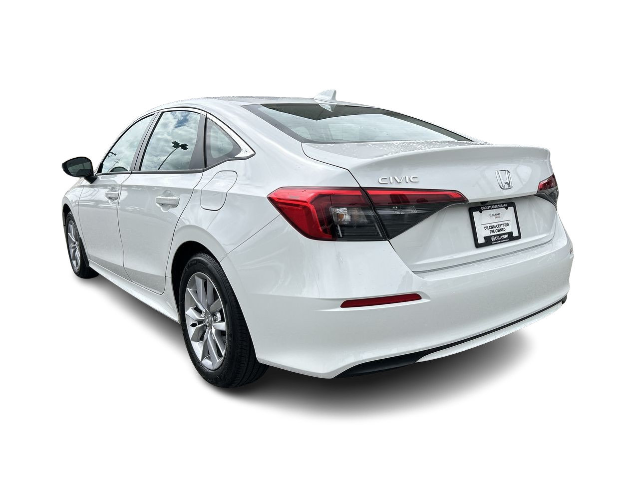 Used 2022 Platinum White Pearl Honda Sedan EX CVT image 8