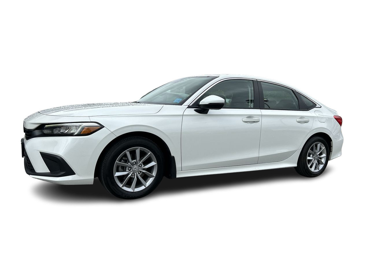 Used 2022 Platinum White Pearl Honda Sedan EX CVT image 3