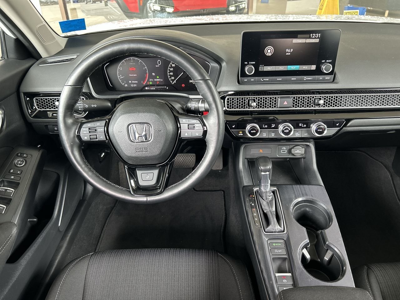 Used 2022 Platinum White Pearl Honda Sedan EX CVT image 28