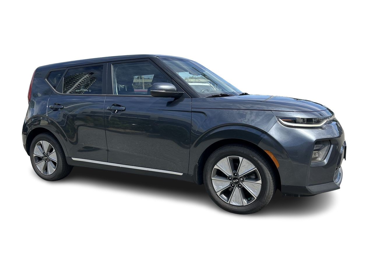 Used 2020 Gravity Grey (MET) Kia EV Premium image 14