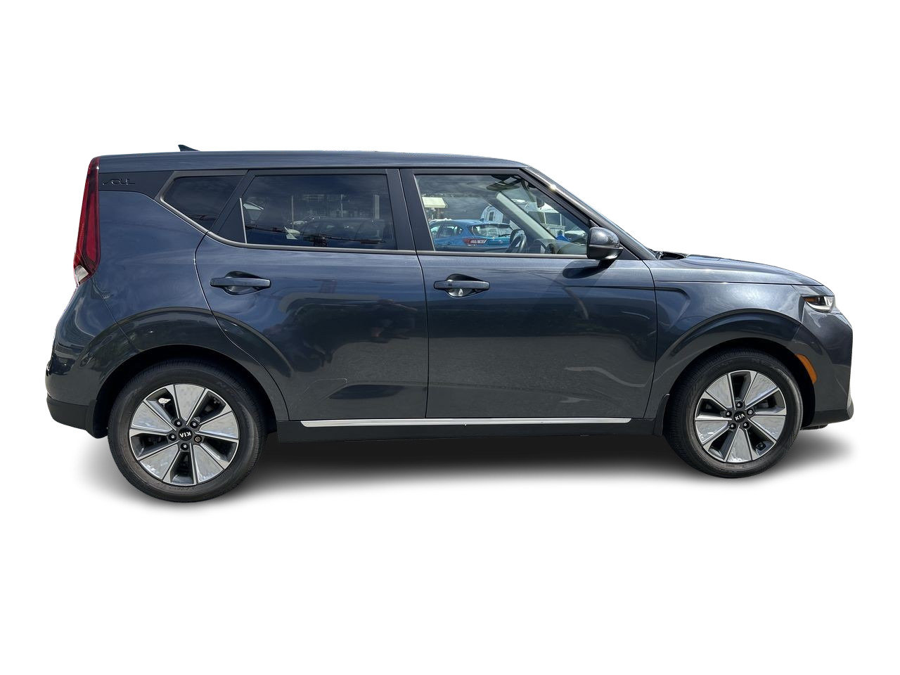 Used 2020 Gravity Grey (MET) Kia EV Premium image 12