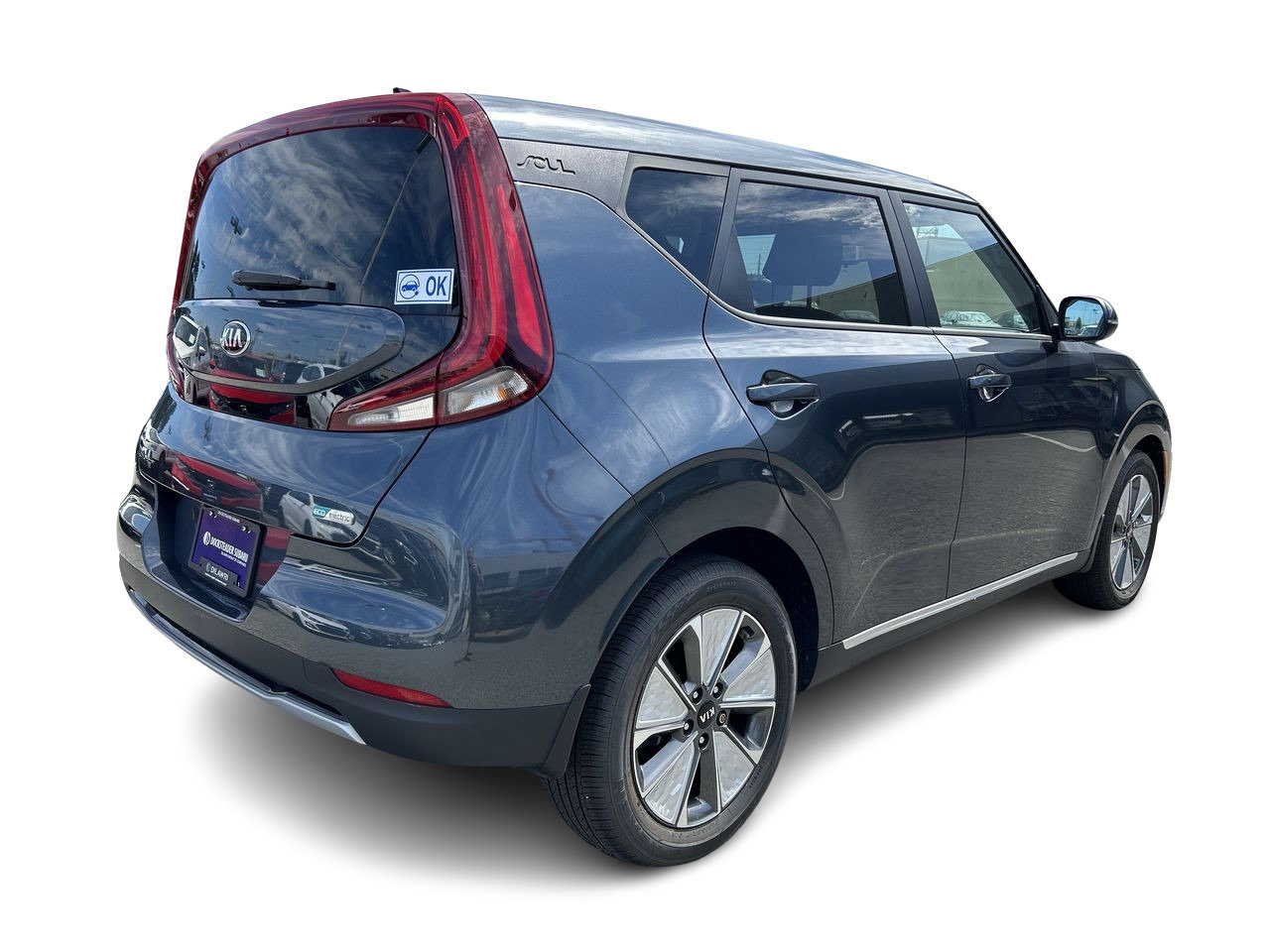 Used 2020 Gravity Grey (MET) Kia EV Premium image 10