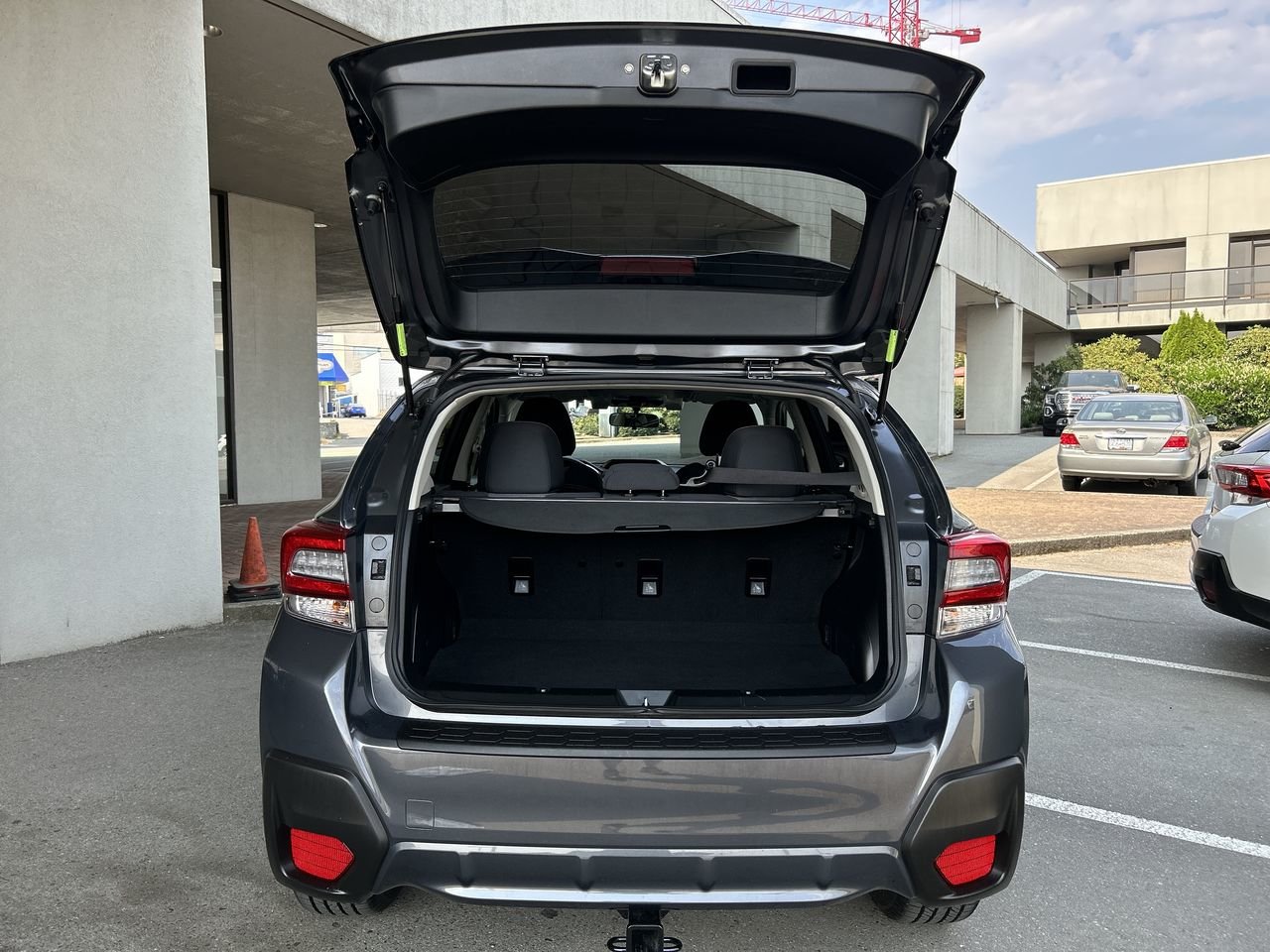 Used 2021 Magnetite Grey Met Subaru Touring CVT image 31