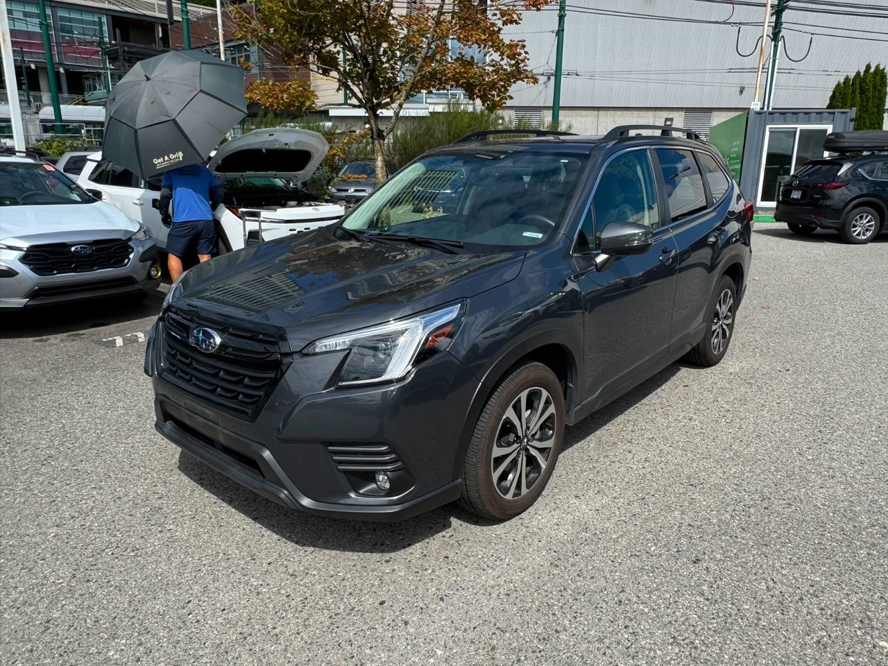 Gray (Magnetite Grey Met) 2024 Subaru Forester Wagon  Automatic