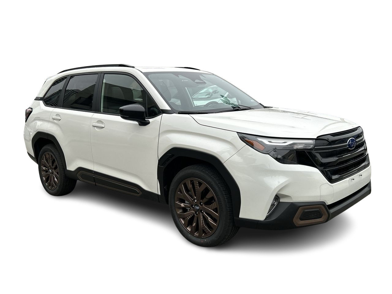 Crystal White 2026 Subaru Forester SUV / Crossover All-Wheel Drive Continuously Variable Transmission