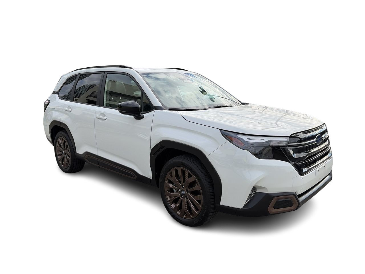 Crystal White 2026 Subaru Forester SUV / Crossover All-Wheel Drive Continuously Variable Transmission