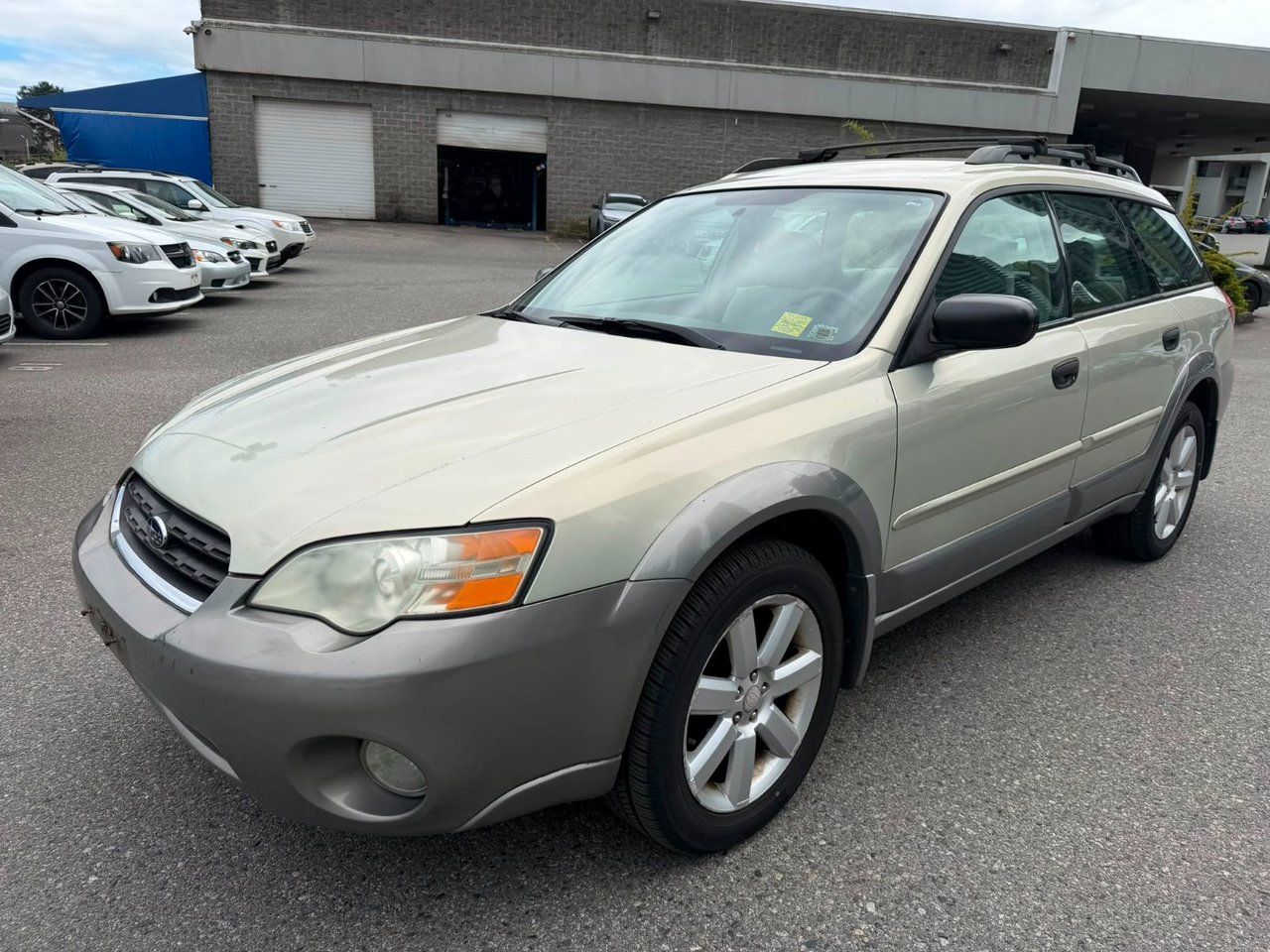 Gray (Evergreen Met./Grey) 2006 Subaru Outback Wagon Automatic