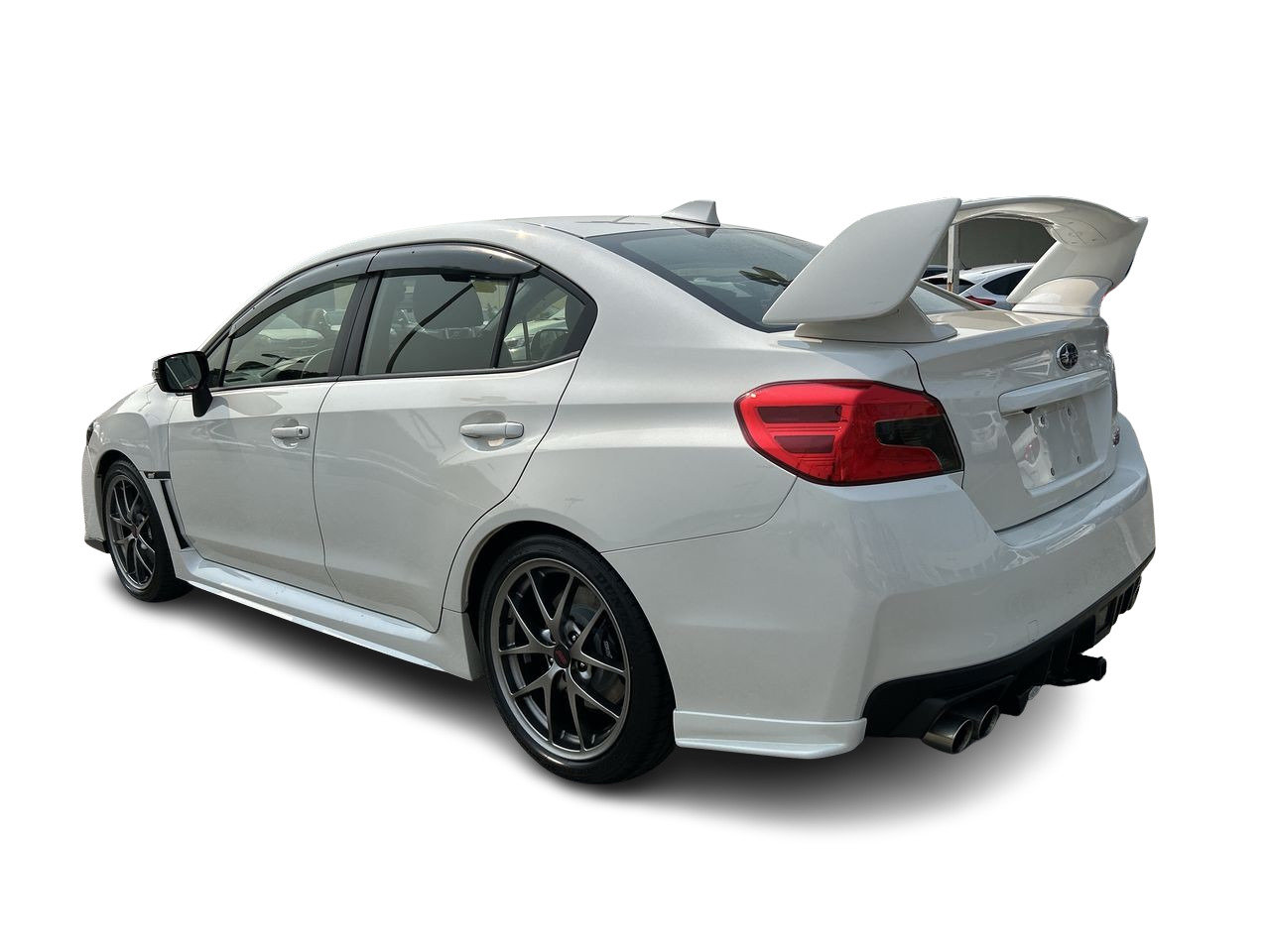 Used 2017 Crystal White Pearl Subaru 4Dr Sport-Tech Pkg 6sp image 7