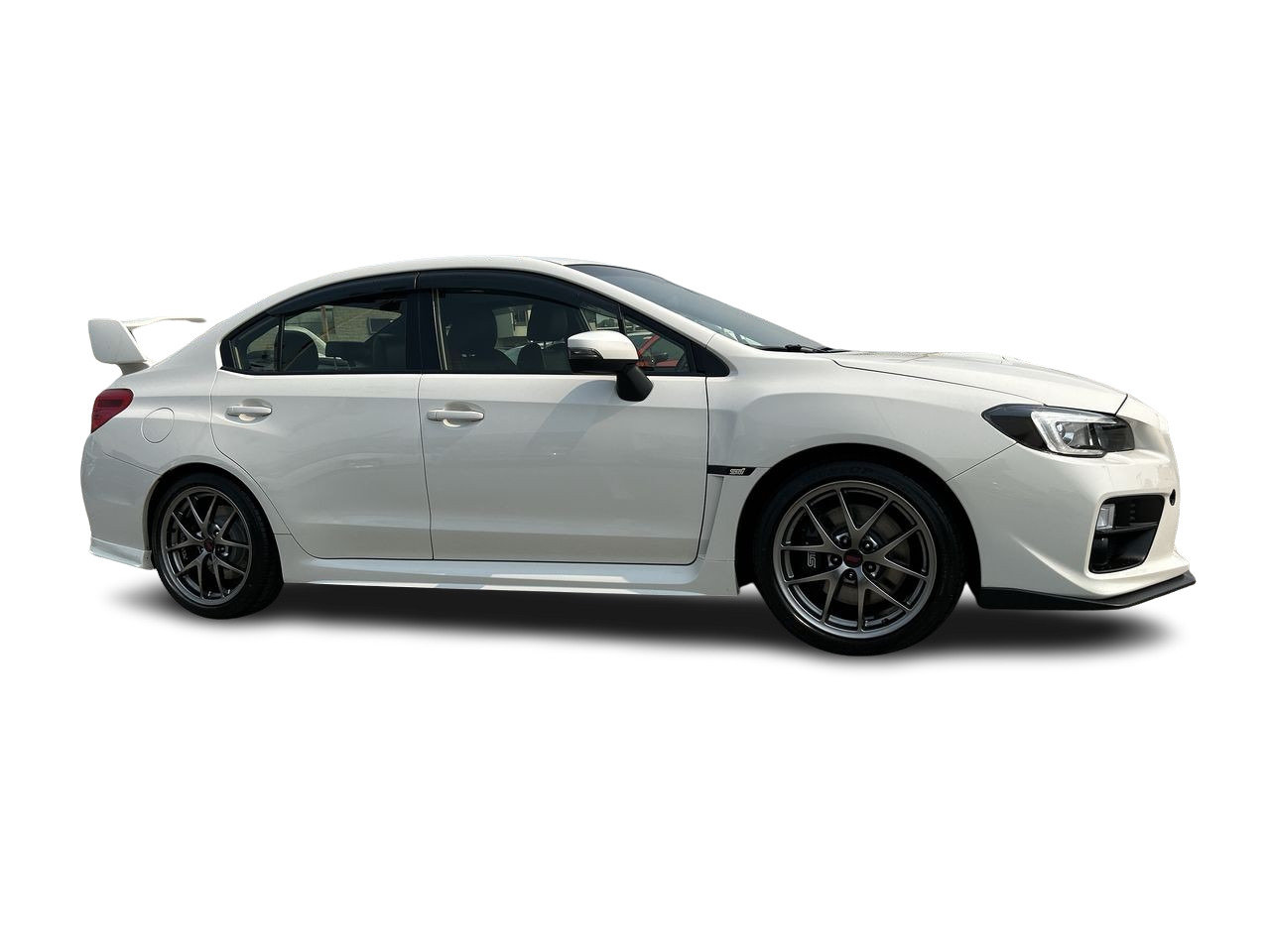 Used 2017 Crystal White Pearl Subaru 4Dr Sport-Tech Pkg 6sp image 14