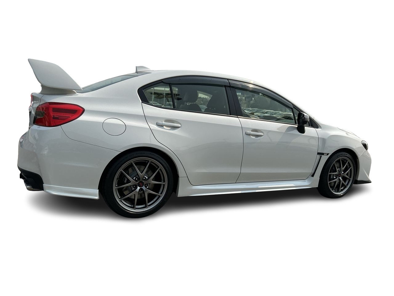 Used 2017 Crystal White Pearl Subaru 4Dr Sport-Tech Pkg 6sp image 11