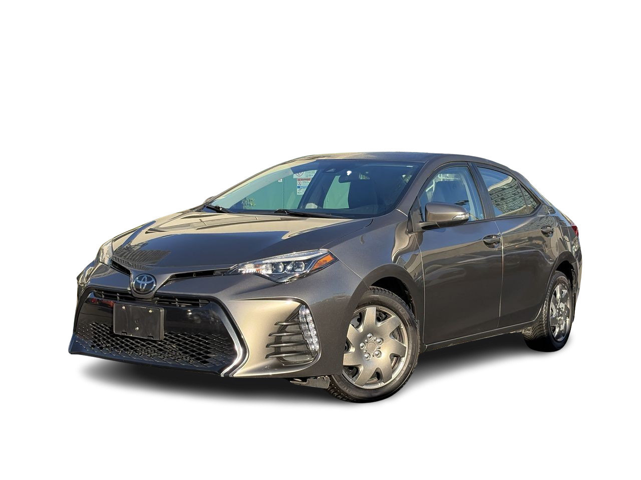 Gray (Falcon Grey Met) 2017 Toyota Corolla Sedan Front-Wheel Drive Automatic