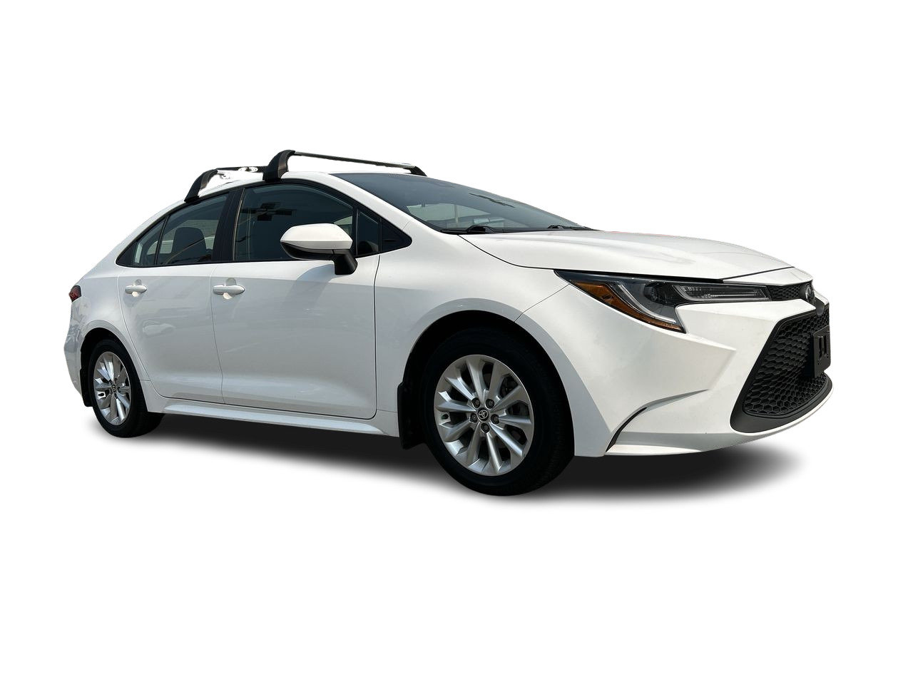Used 2020 Super White Toyota 4-door Sedan LE CVT image 15