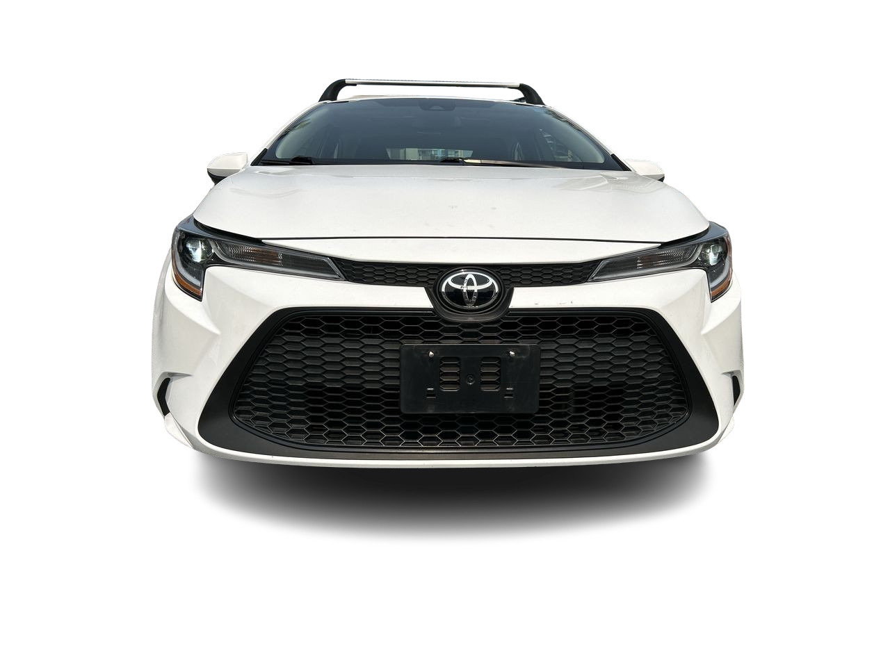 Used 2020 Super White Toyota 4-door Sedan LE CVT image 17