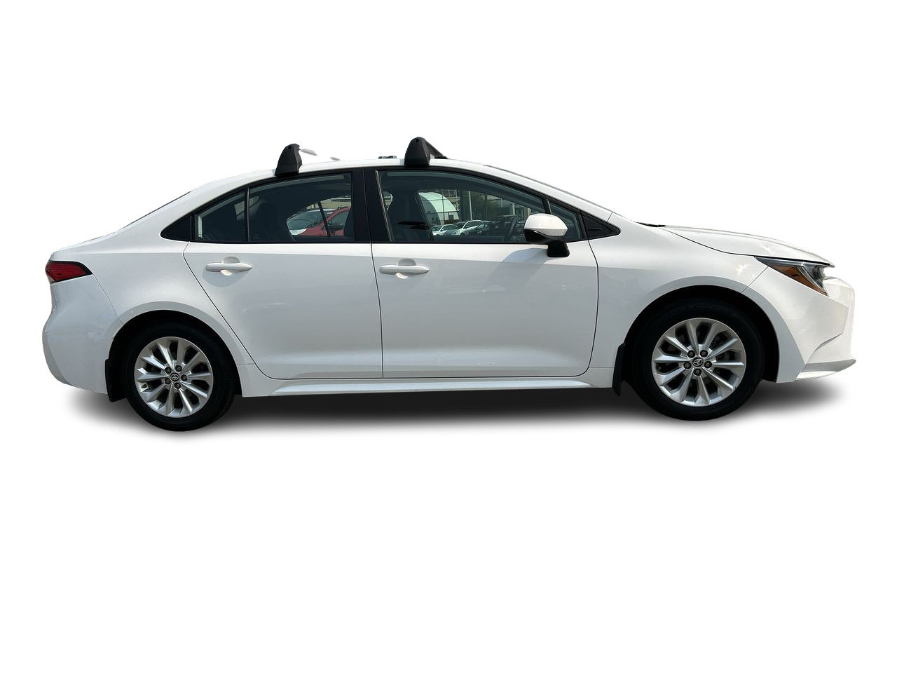 Used 2020 Super White Toyota 4-door Sedan LE CVT image 13