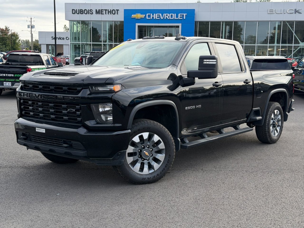 Black 2023 Chevrolet Silverado 2500HD Pickup Truck Four-Wheel Drive Automatic