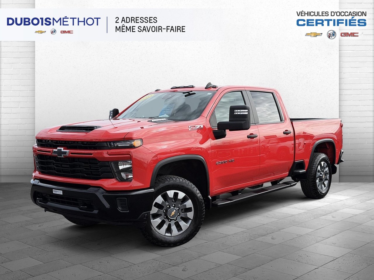 Red 2024 Chevrolet Silverado 2500HD Pickup Truck Four-Wheel Drive Automatic