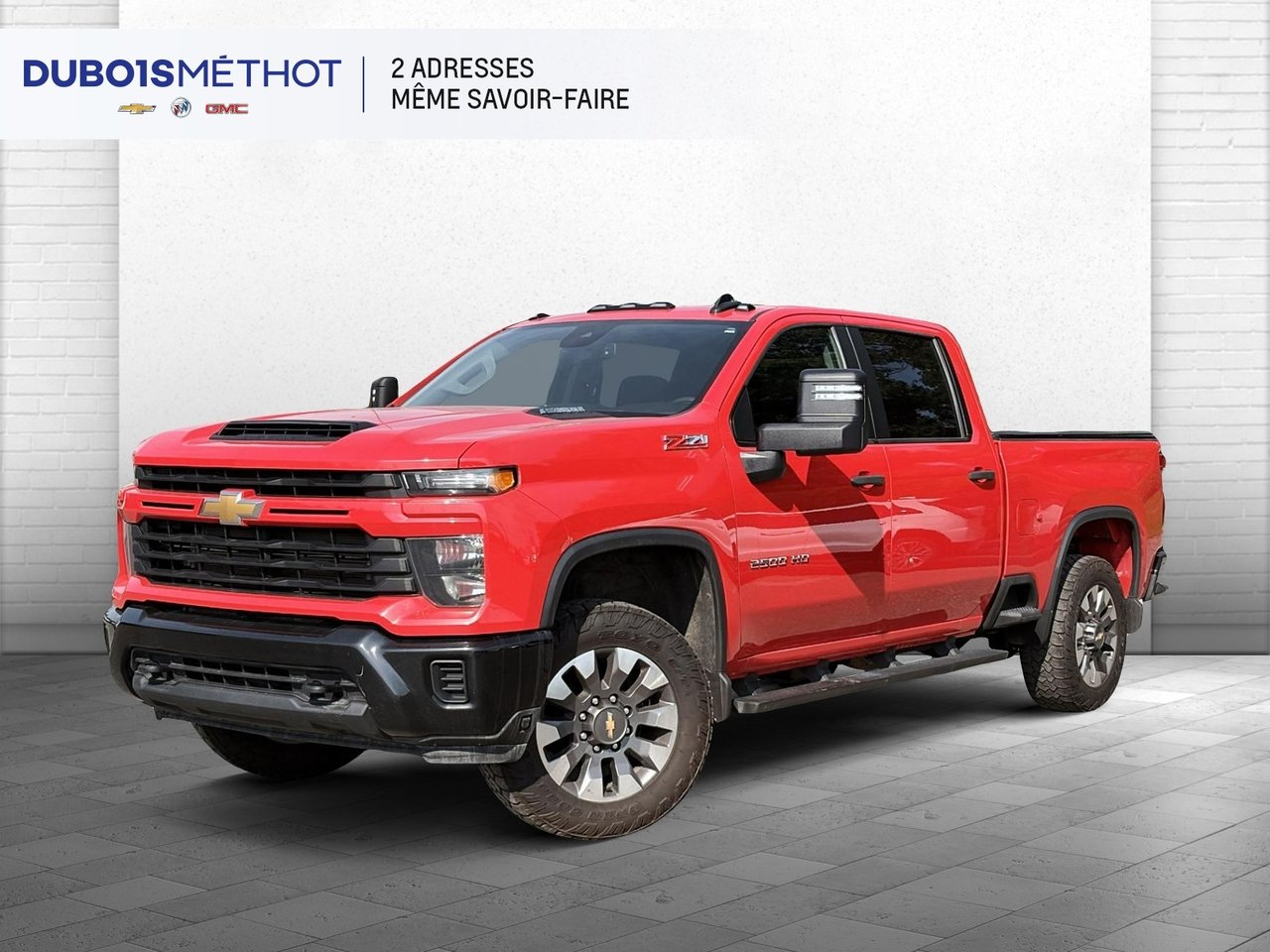 Red 2024 Chevrolet Silverado 2500HD Pickup Truck Four-Wheel Drive Automatic
