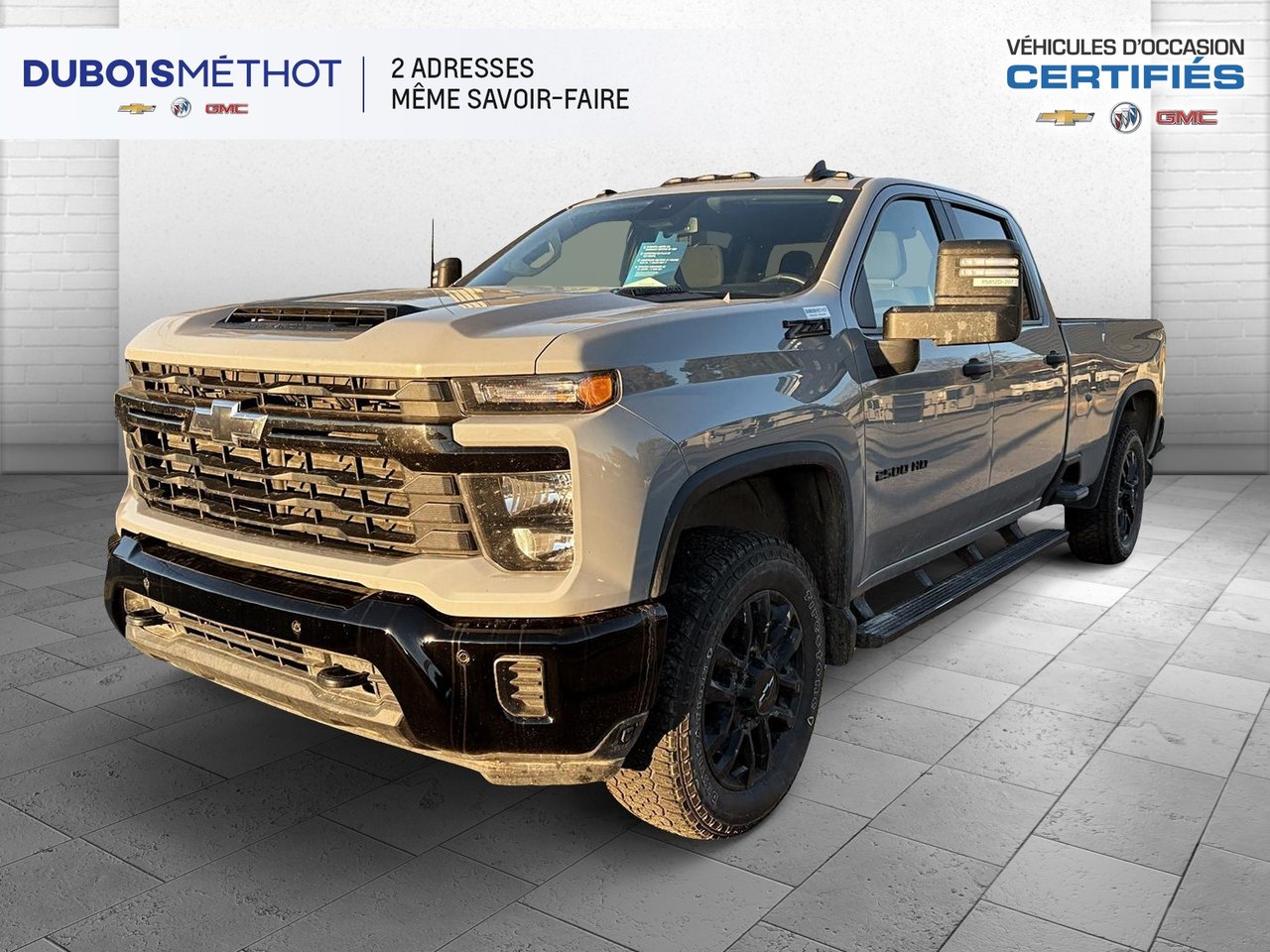 Gray 2025 Chevrolet Silverado 2500HD Pickup Truck Four-Wheel Drive Automatic
