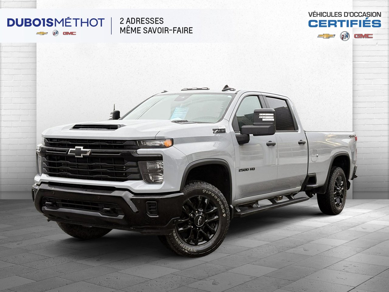 Gray 2025 Chevrolet Silverado 2500HD Pickup Truck Four-Wheel Drive Automatic