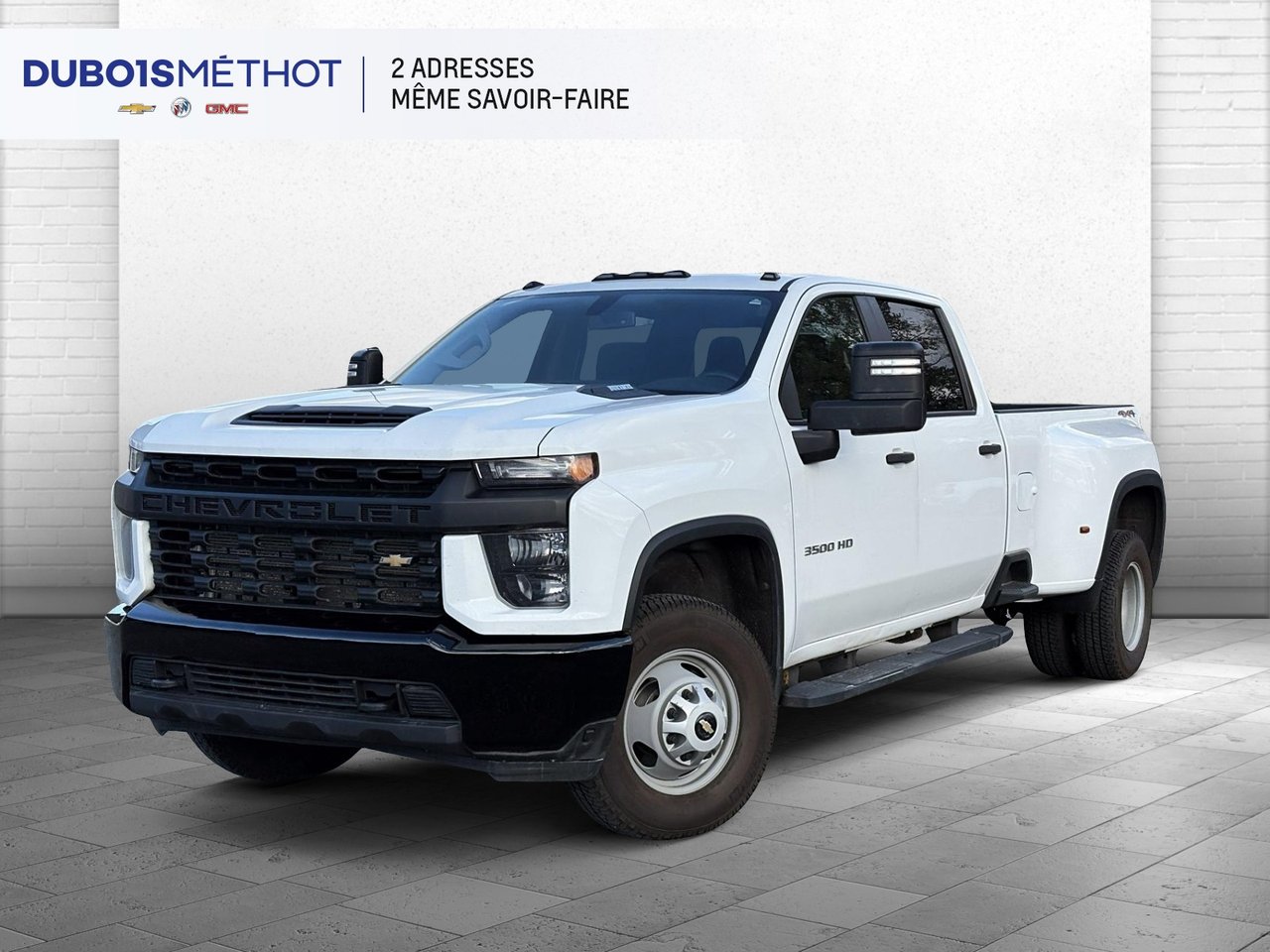 White 2020 Chevrolet Silverado 3500HD Pickup Truck Four-Wheel Drive Automatic