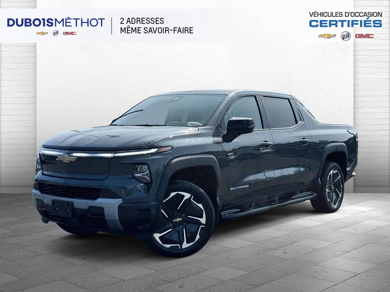 Blue 2026 Chevrolet Silverado EV Pickup Truck All-Wheel Drive Automatic