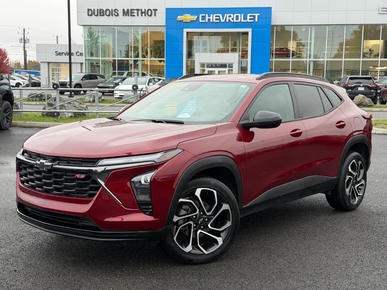 Red 2024 Chevrolet Trax SUV / Crossover Front-Wheel Drive Automatic