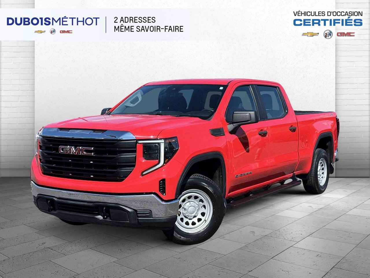 Red 2022 GMC Sierra 1500 Pickup Truck Four-Wheel Drive Automatic