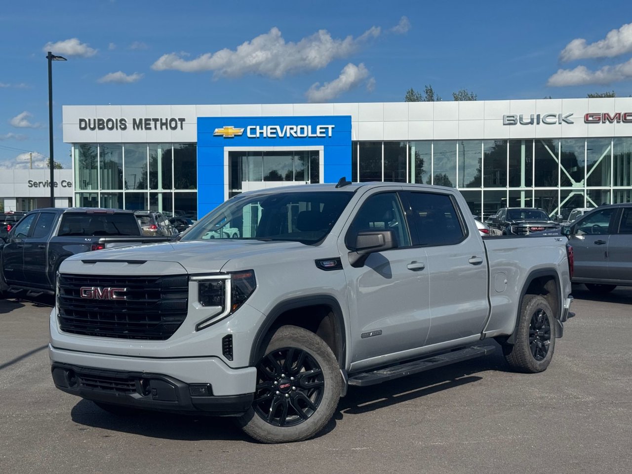 Gray 2024 GMC Sierra 1500 Pickup Truck Four-Wheel Drive Automatic