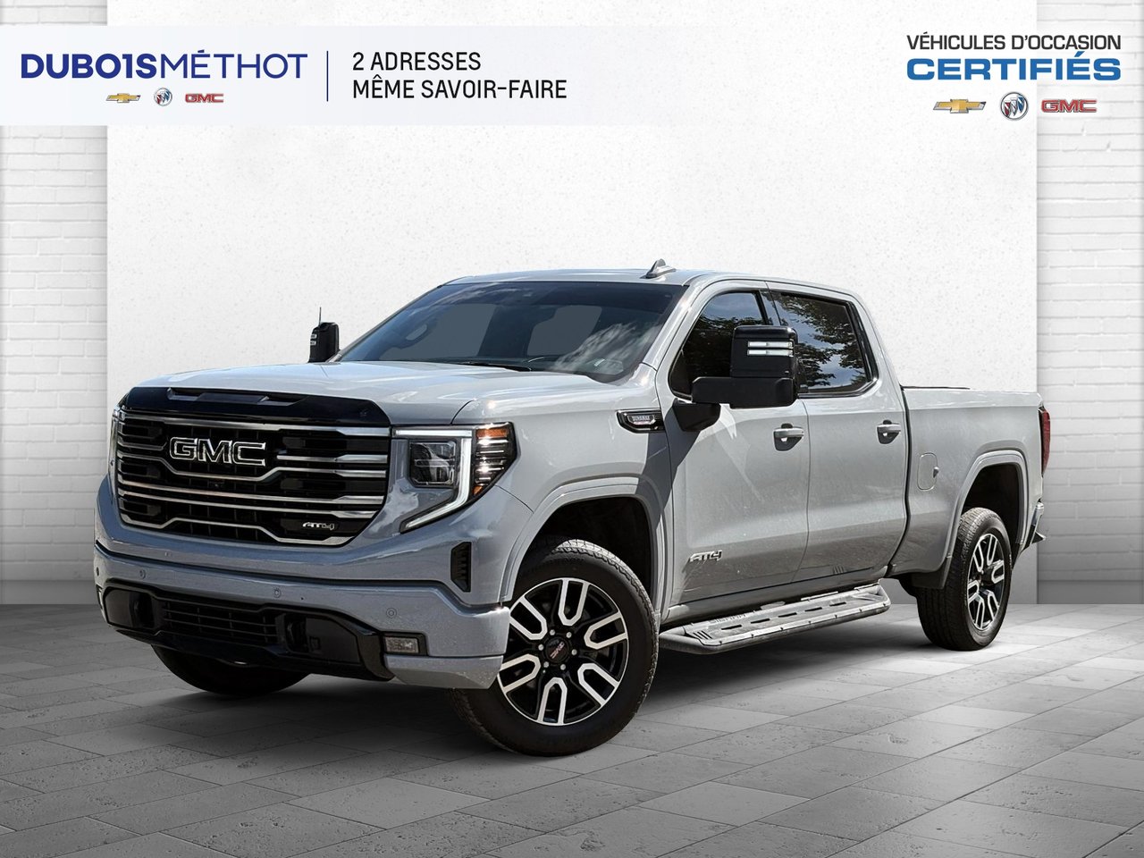 Gray 2025 GMC Sierra 1500 Pickup Truck Four-Wheel Drive Automatic