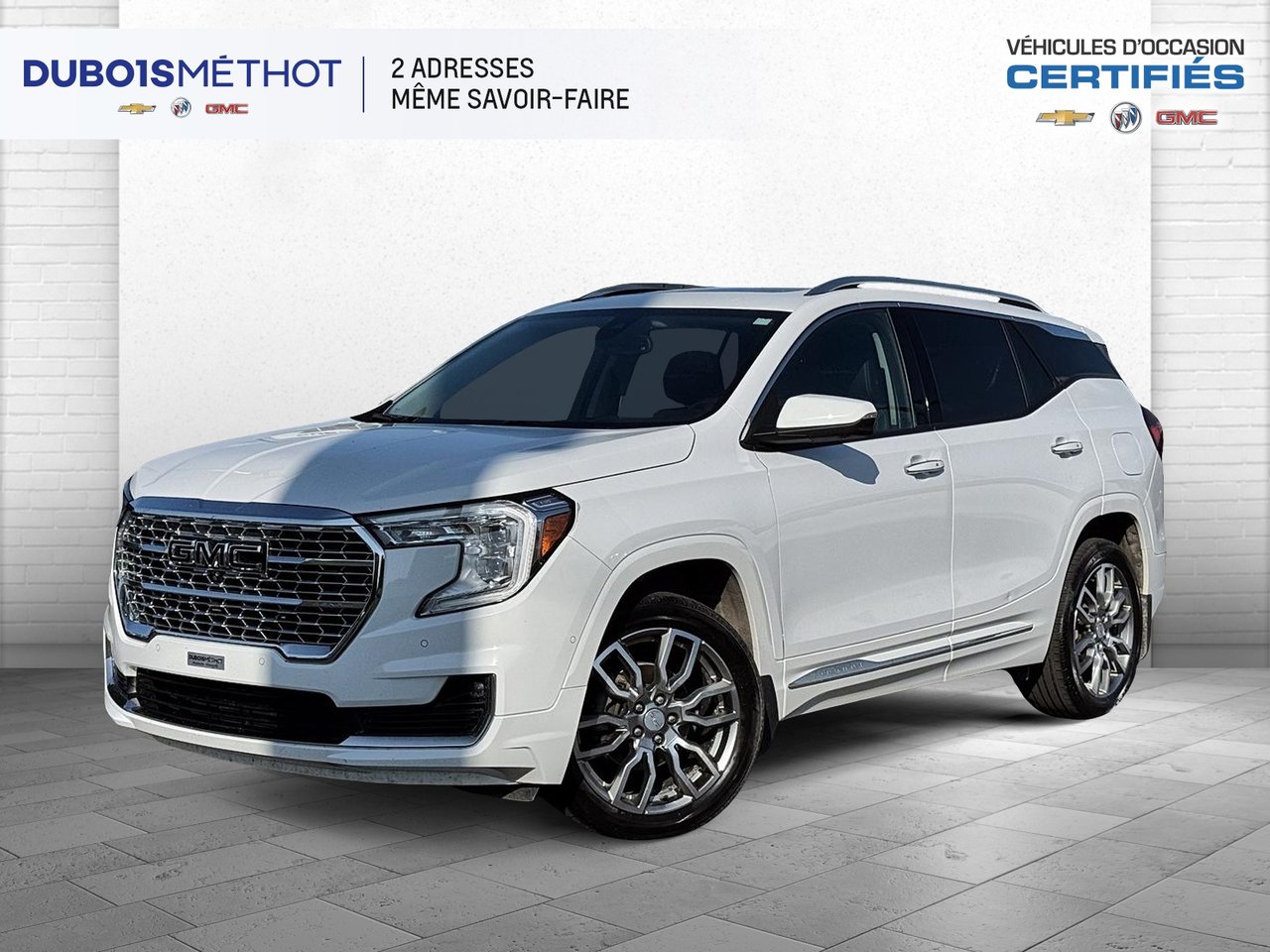 White 2022 GMC Terrain SUV / Crossover All-Wheel Drive Automatic