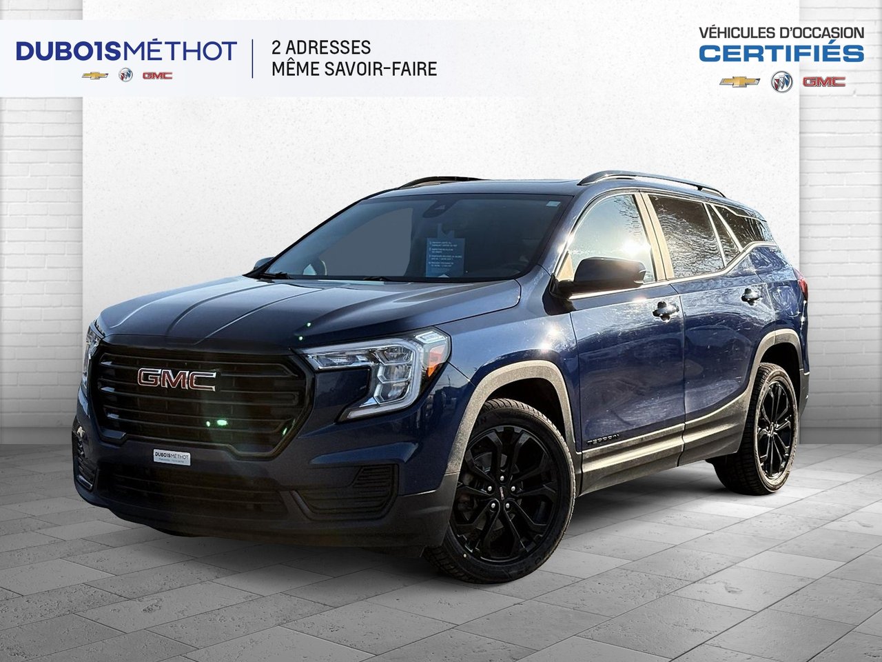 Blue 2022 GMC Terrain SUV / Crossover All-Wheel Drive Automatic