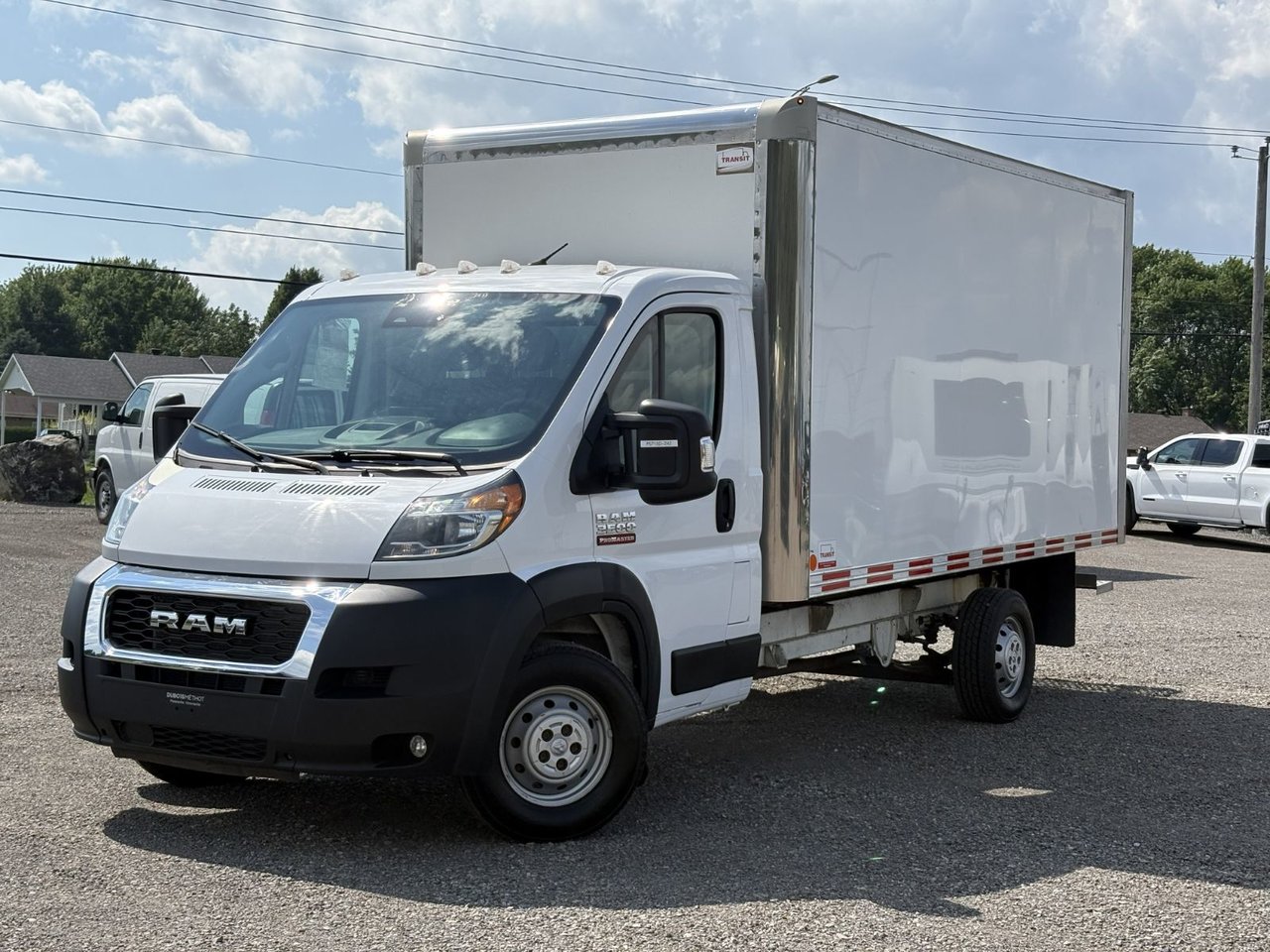 White 2022 RAM ProMaster Chassis Van Front-Wheel Drive Automatic