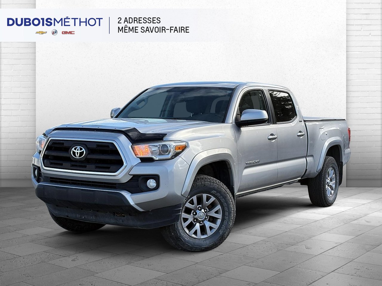 Gray 2017 Toyota Tacoma Pickup Truck Four-Wheel Drive