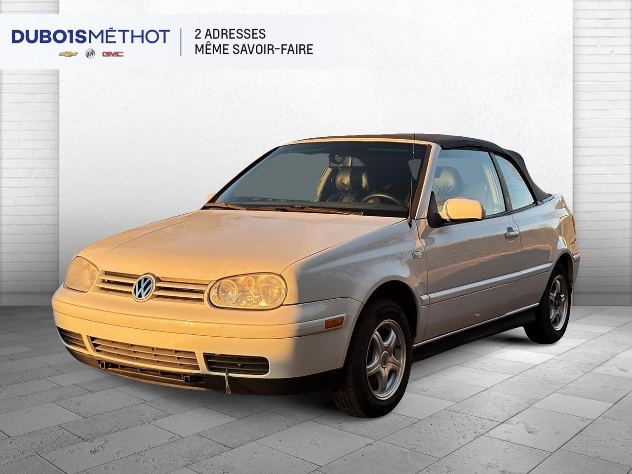White 2000 Volkswagen Cabrio Convertible Front-Wheel Drive Manual