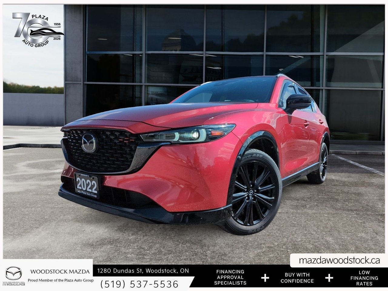 SOUL RED CRYSTAL METALLIC 2022 Mazda CX-5 SUV / Crossover All-Wheel Drive Automatic