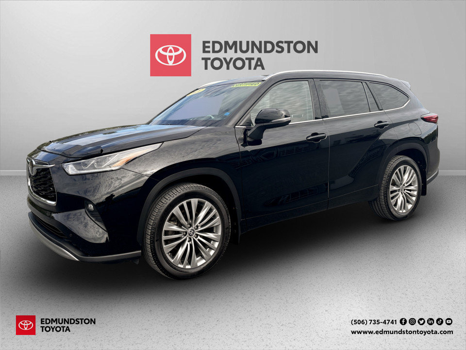 Black 2021 Toyota Highlander SUV / Crossover All-Wheel Drive Automatic