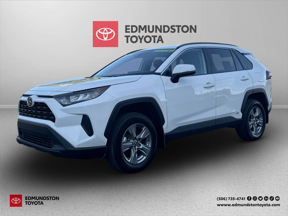 White 2024 Toyota RAV4 Hybrid SUV / Crossover All-Wheel Drive 