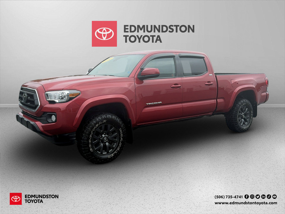 Red 2021 Toyota Tacoma Pickup Truck Automatic
