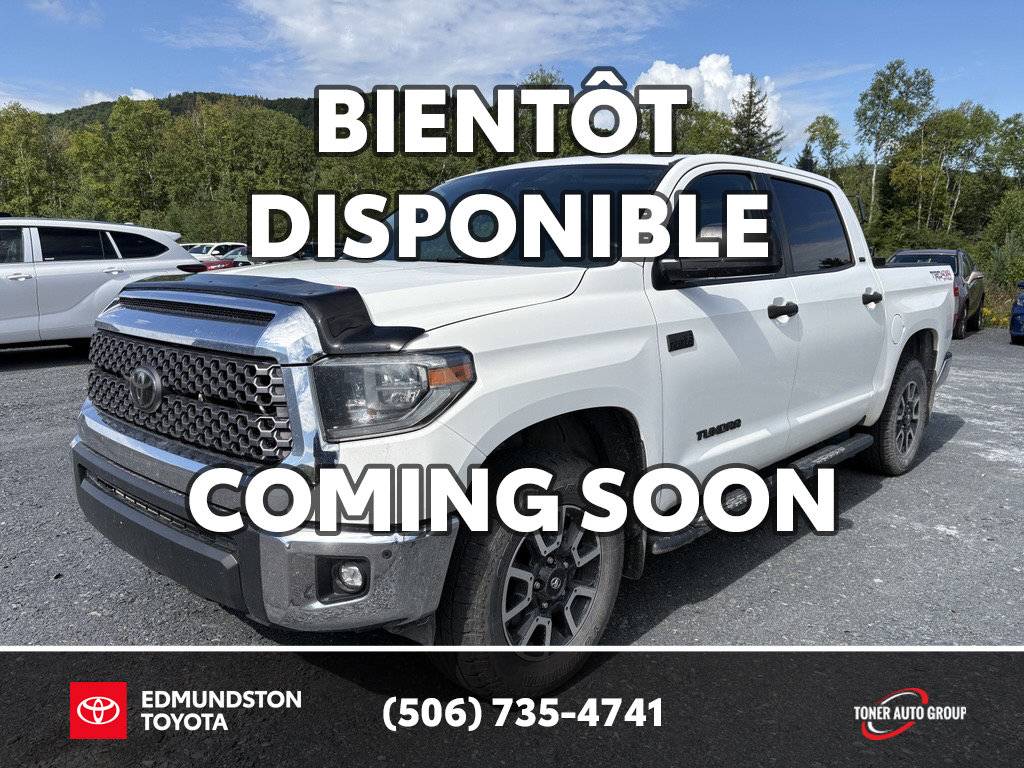 White 2018 Toyota Tundra Pickup Truck Four-Wheel Drive Automatic