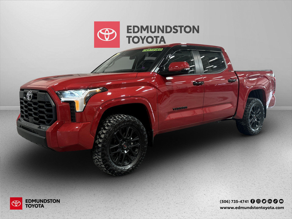 Red 2024 Toyota Tundra Pickup Truck Automatic