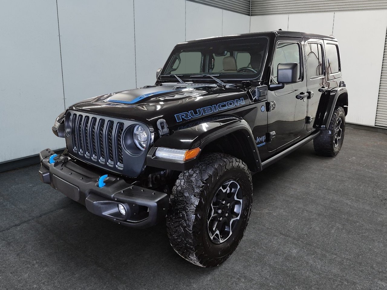 2022 Jeep Wrangler 4XE Unlimited Rubicon UNLIMITED RUBICON CUIR BRUN-0